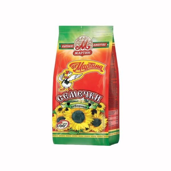 Семечки подсолнечные жареные От Мартина отборные, 100 г