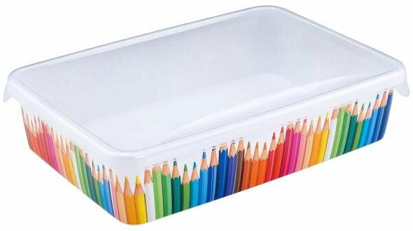 Лоток для мелочей Keeplex Trendy с крышкой малый, 20,4х14х5,2 см