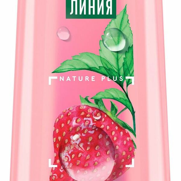 Крем-гель для душа Чистая Линия Питательный Сладкая клубника и мята 250 мл
