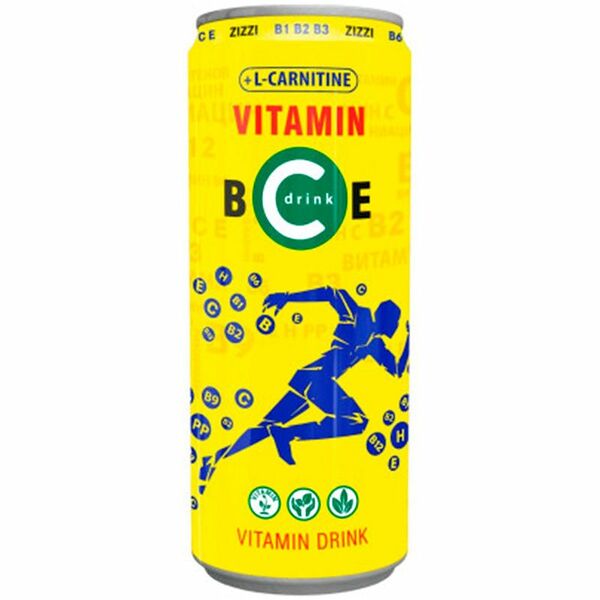 Витаминизированный напиток ZIZZI Vitamin C газированный