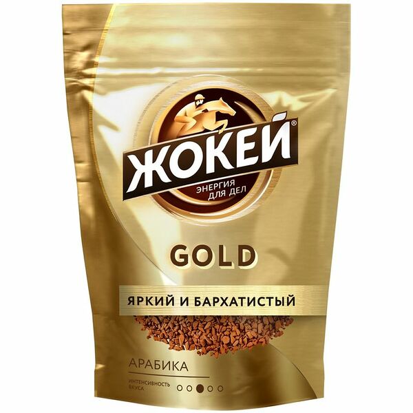 Кофе растворимый Жокей Gold Арабика 75 г