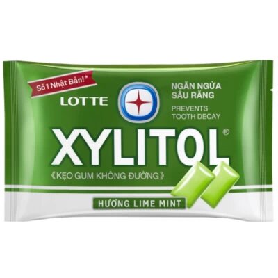

Жевательная резинка Lotte Xylitol Лайм и мята 11.6 г