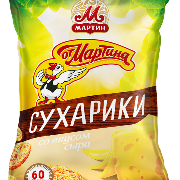 Сухари От Мартина со вкусом Сыра