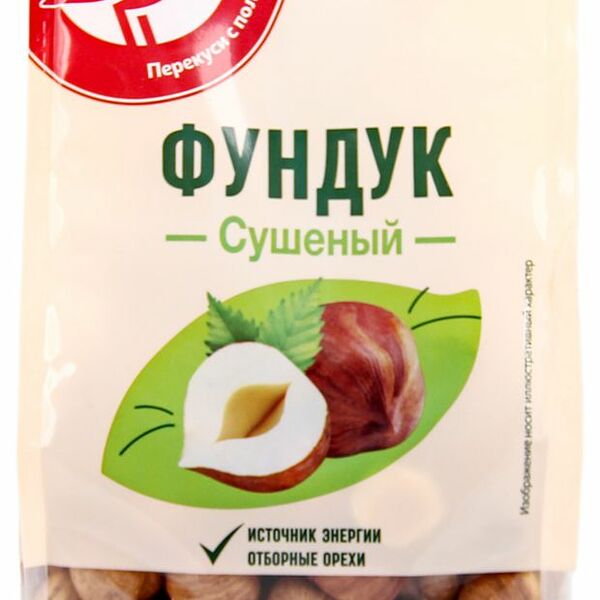 Фундук АШАН Красная птица сушеный 200г