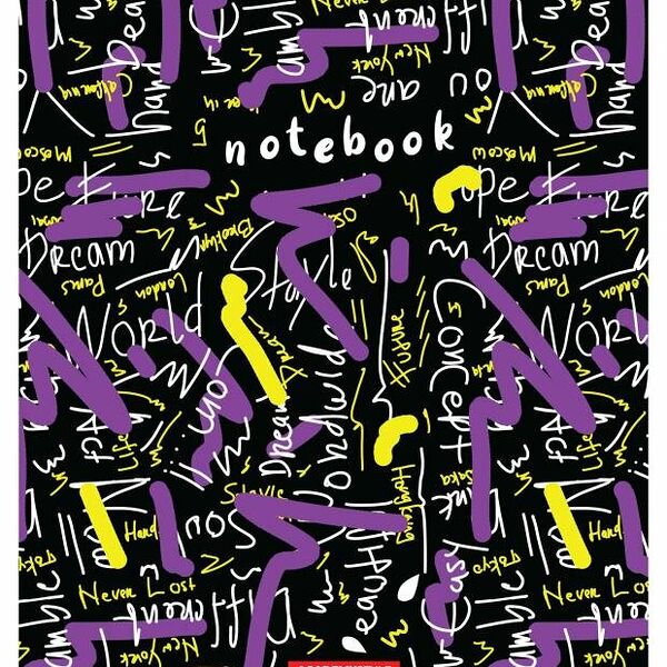 Тетрадь Academy Style в клетку А5, 64 л в ассортименте