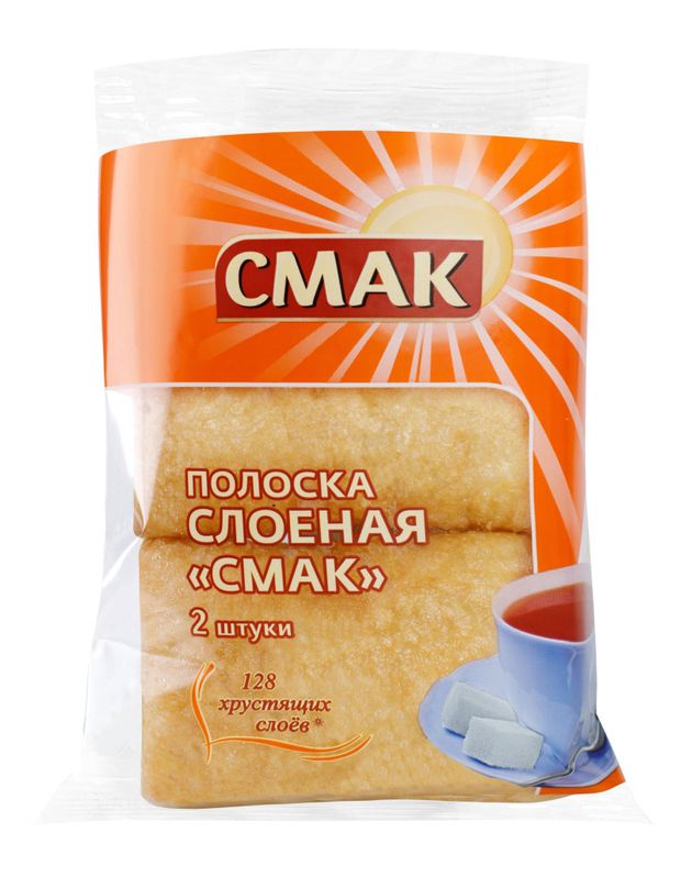 

Полоска Смак слоеная 80 г