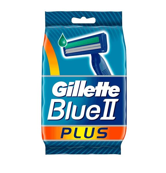 Бритвы одноразовые GILLETTE BLUEII Plus 8+2 шт