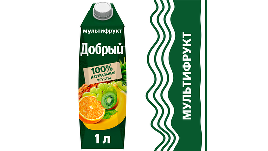 Нектар Добрый Мультифрукт 1л