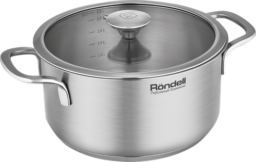 

Кастрюля Rondell Modern, нержавеющая сталь, индукция, 2.8л, Арт. 1747-RD-01
