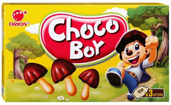 Печенье Orion Choco boy, 135 г 