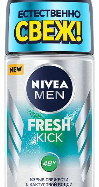 Антиперспирант шариковый Nivea Men Fresh Kick 50 мл
