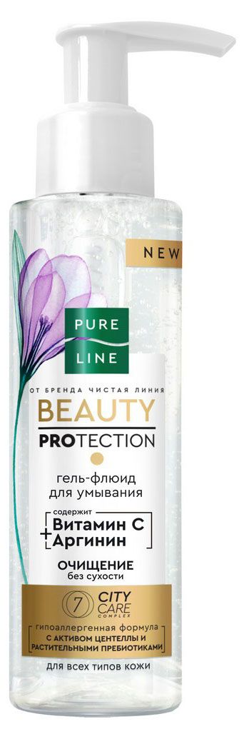 

Гель-флюид для умывания Чистая Линия очищающий 185 мл