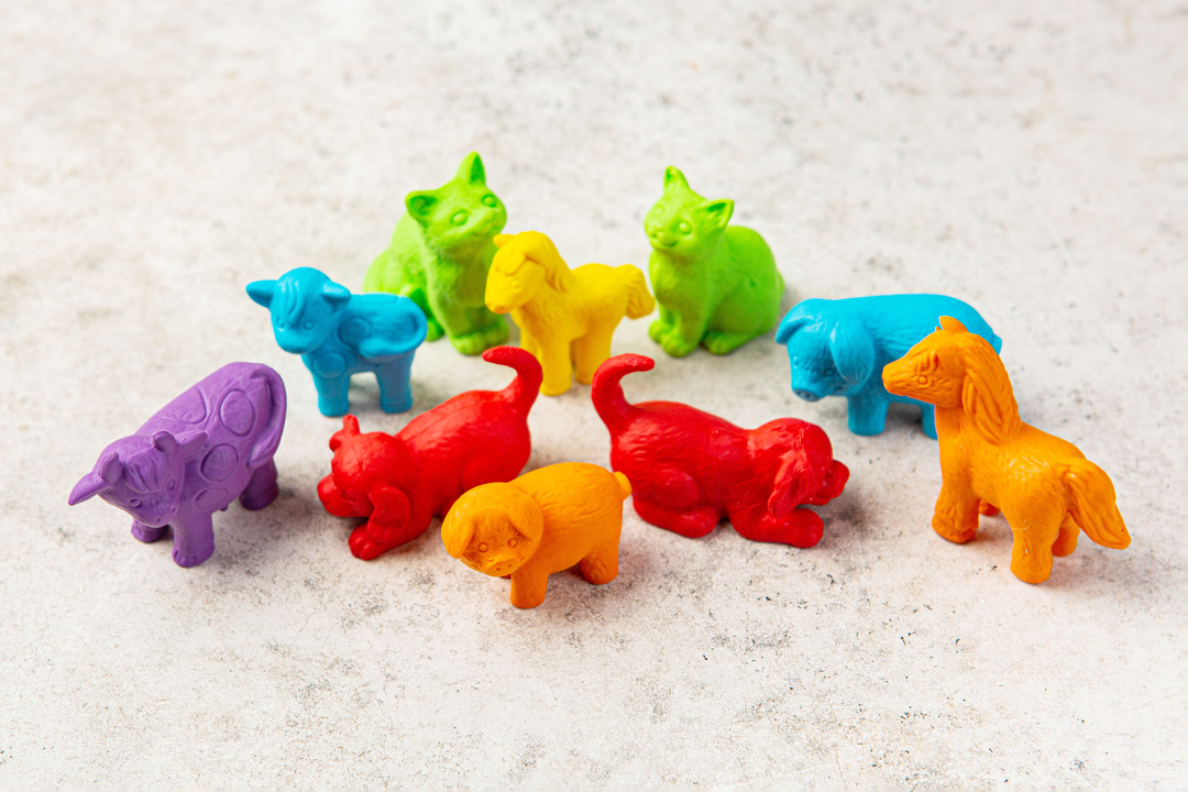 

Набор мини-фигурок "Животные", 10 шт., ВП