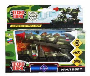 Машина Технопарк металлическая, 12 см