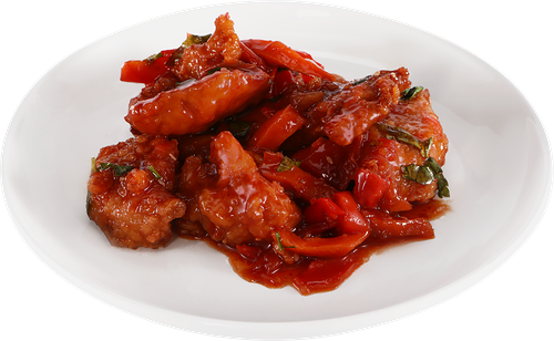 Филе куриное Лента Fresh в кисло-сладком соусе с овощами, вес