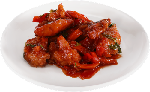 

Филе куриное Лента Fresh в кисло-сладком соусе с овощами вес