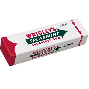 Жевательная резинка Wrigleys Spearmint, 13 г