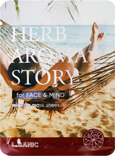 

Маска тканевая для лица L.SANIC С экстрактом цветков иланг-иланга и эффектом ароматерапии, 25мл