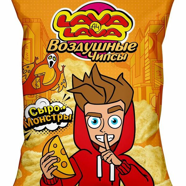 Чипсы Lava Lava картофельные со вкусом сыра