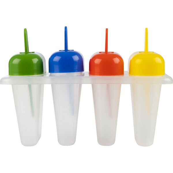 Набор формочек для мороженого Gelato, 4 ячейки, пластик