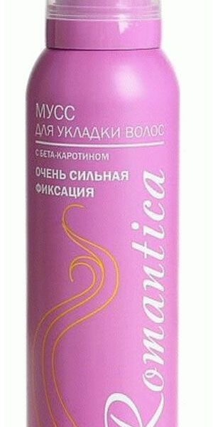 Мусс для волос Romantica с бета-каротином, 145 мл