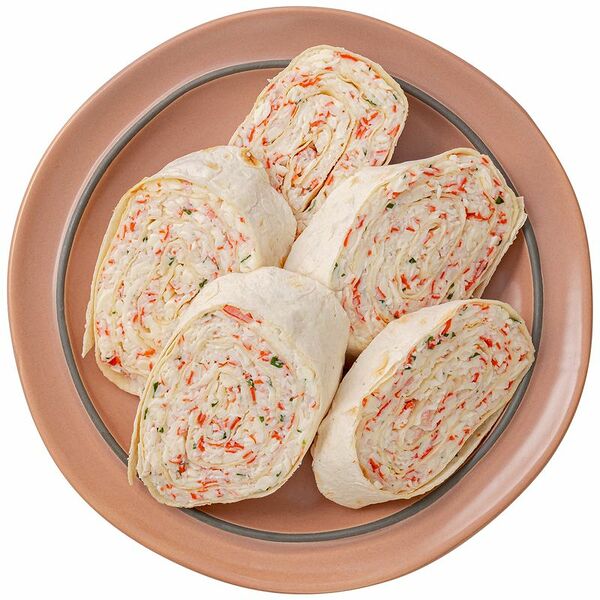Рулетики с крабовым мясом