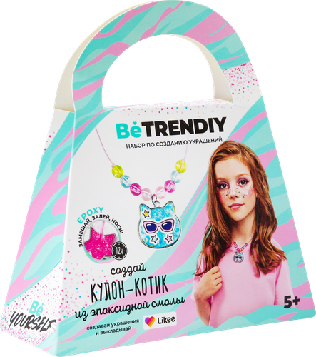 

Набор по созданию украшений BE TRANDIY Кулон-котик