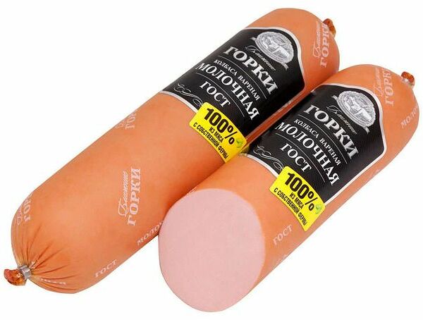 Колбаса вареная Ближние горки молочная 