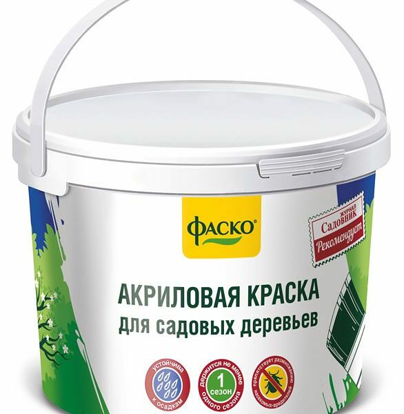 Краска для садовых деревьев акриловая ТМ Фаско