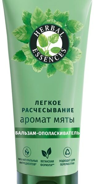 Бальзам-ополаскиватель Herbal Essences Белая клубника и Сладкая мята 250мл