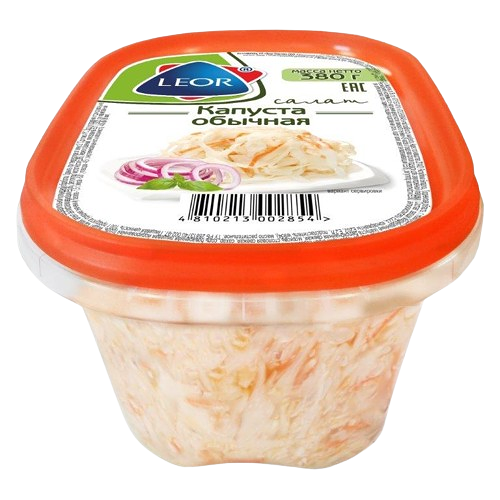Салат Капуста обычная Леор Пластик вес 380 г.