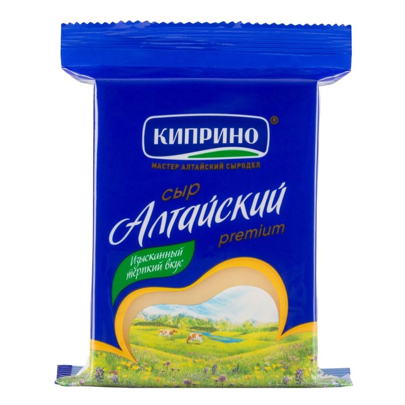 

Сыр Алтайский Киприно 50% БЗМЖ 180 г