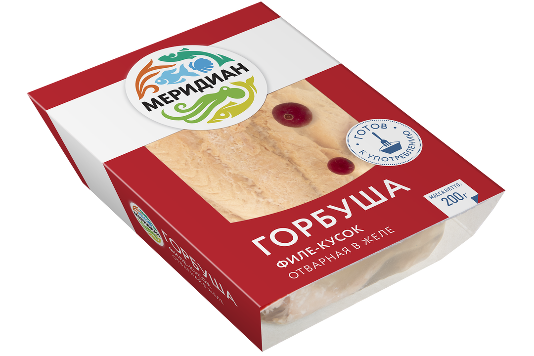 

Горбуша Меридиан Отварная в желе 200 г