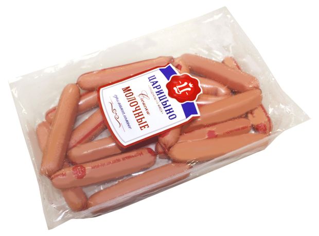 

Сосиски Царицыно молочные оригинальные, вес