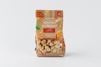 Арахис жареный с медом и кунжутом