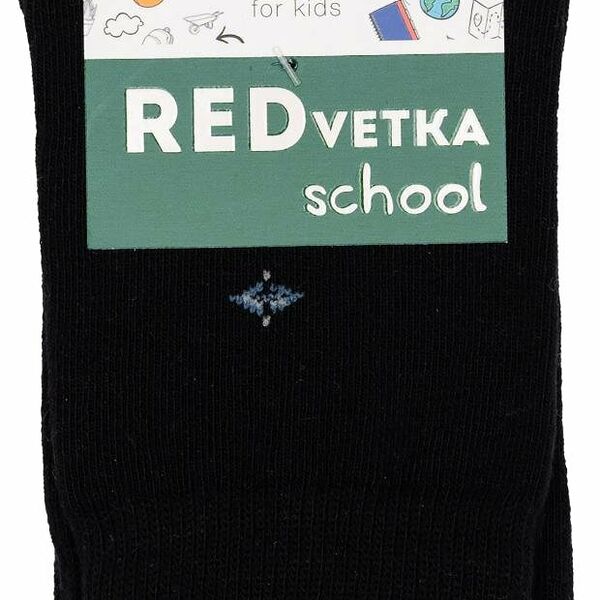 Носки детские Красная Ветка черный, р.22-24