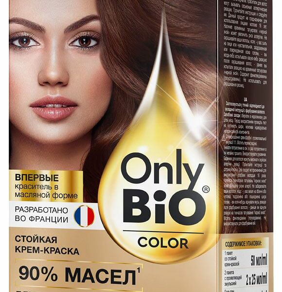 Краска для волос Only Bio Color т4.0 Роскошный каштан