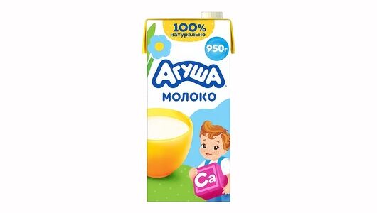 Молоко Агуша 3,2% с 3 лет 925 мл