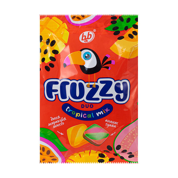 Конфеты жевательные, Fruzzy, 180 г
