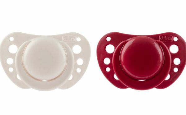 Пустышка PhysioForma Air, 6-16 мес, (уп 2 шт),силиконовая,красная