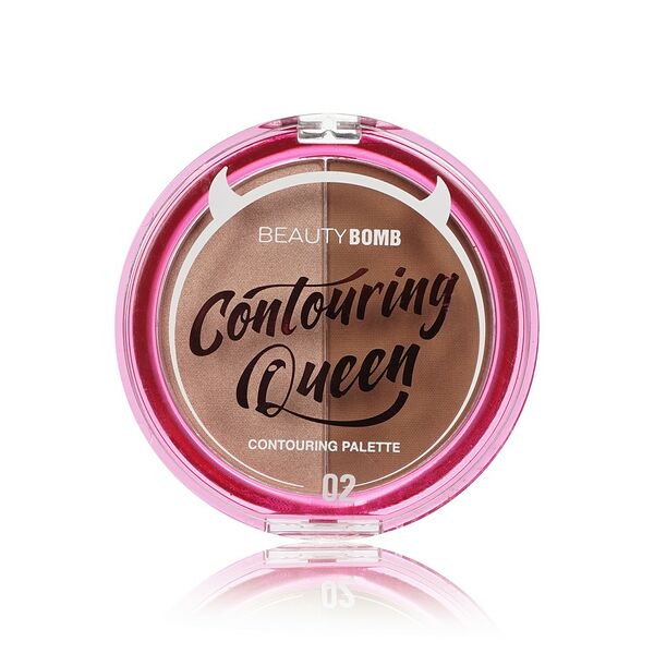 Палетка Beauty bomb Countouring Queen для контуринга тон 02 8г