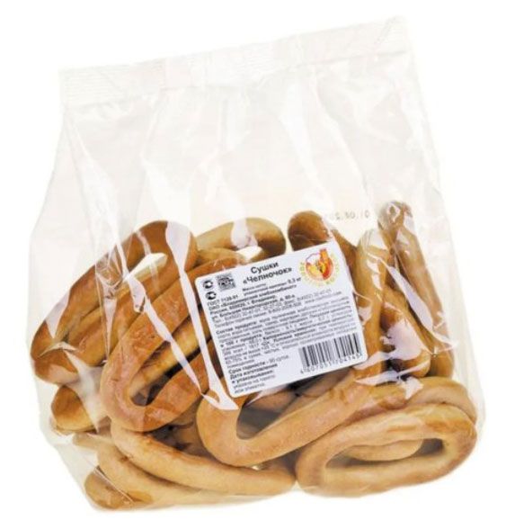 

Сушки челночок Золотой колобок 300 г