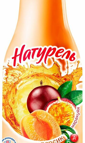 Напиток Натурель сывороточный персик-маракуйя