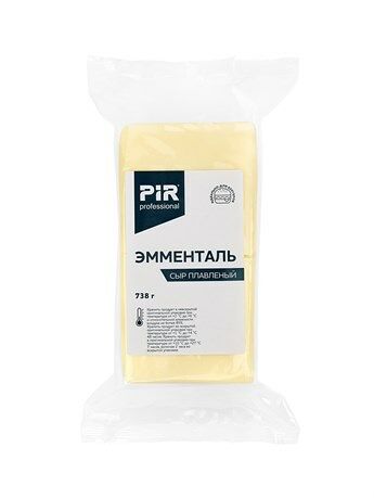 Сыр плавленый Pir Professional Эмменталь ломтики 45%