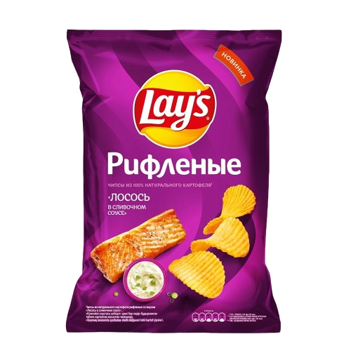 Лейз Рифл Лосось Сливоч Соус 140г