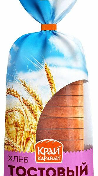 Хлеб тостовый Край Каравай в нарезке 500г