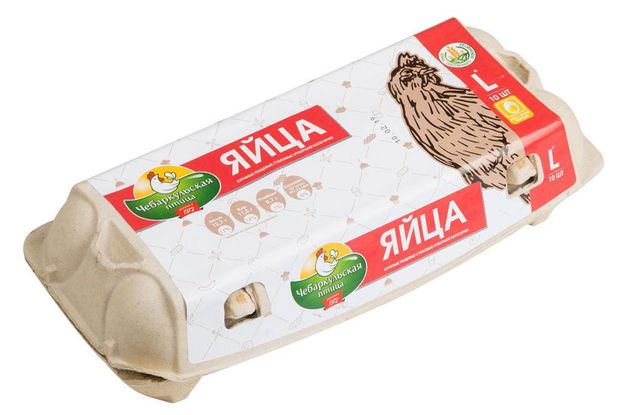 

Яйцо куриное Чебаркульская Птица С0, 10 шт, 650 г