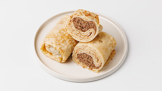 Блинчики с говядиной, кафе, 160г