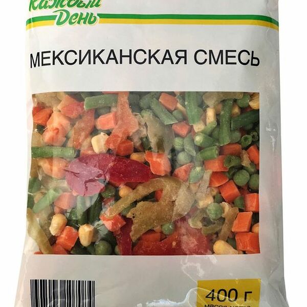 Смесь овощная Каждый день Мексиканская замороженная