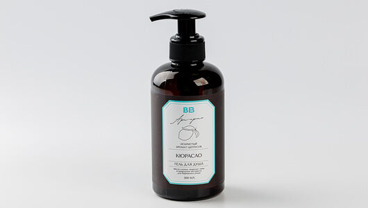 Гель для душа ВкусВилл Кюрасао, 300мл